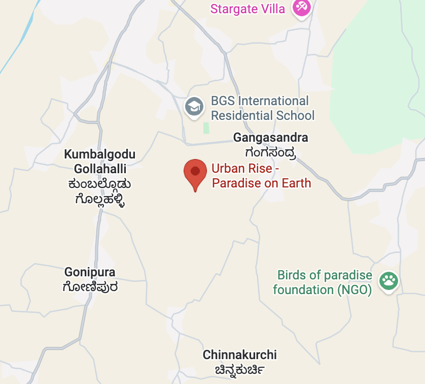 Paradise on Earth Location Map